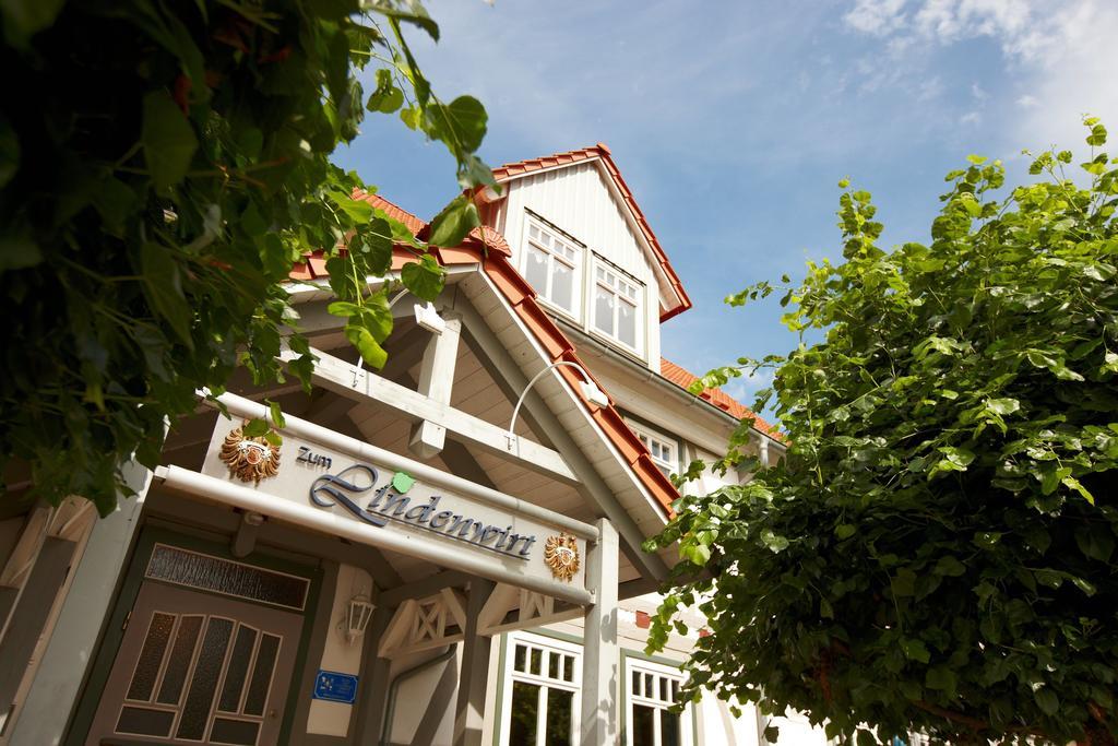 Hotel Gasthaus Zum Lindenwirt Oberweser Exterior foto